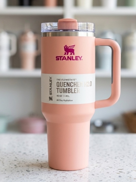 Stanley Other - Stanley Orange pink 🍊 THE QUENCHER H2.0 FLOWSTATE™ TUMBLER | 40 OZ bottle cup